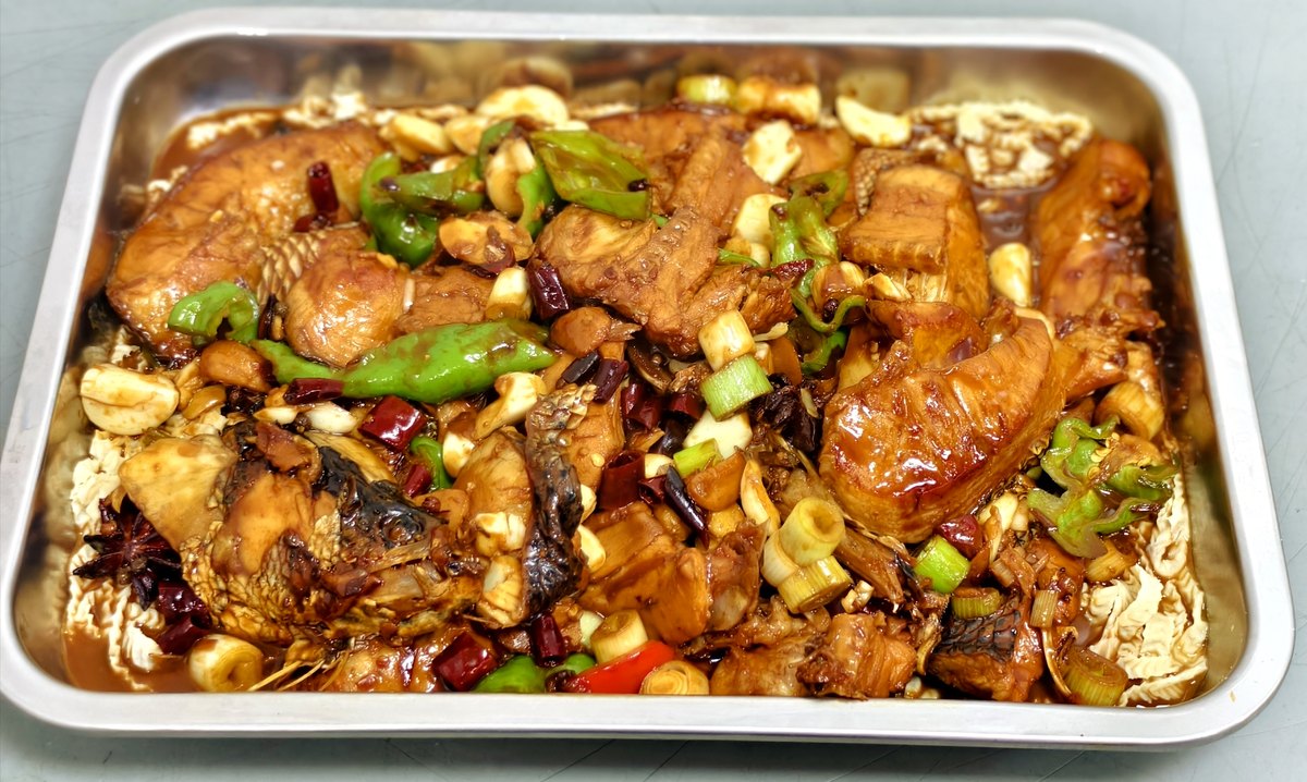 辣炒扇子骨，肉感扎实，京都渔市·超级平价大排档寿光店酱卤肉类实拍