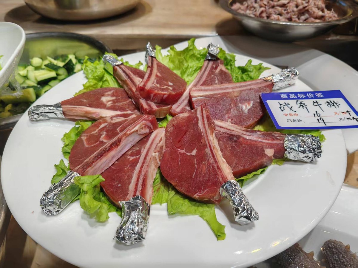 渔民大院·海鲜大排档明档自选海鲜与桌菜组合实拍